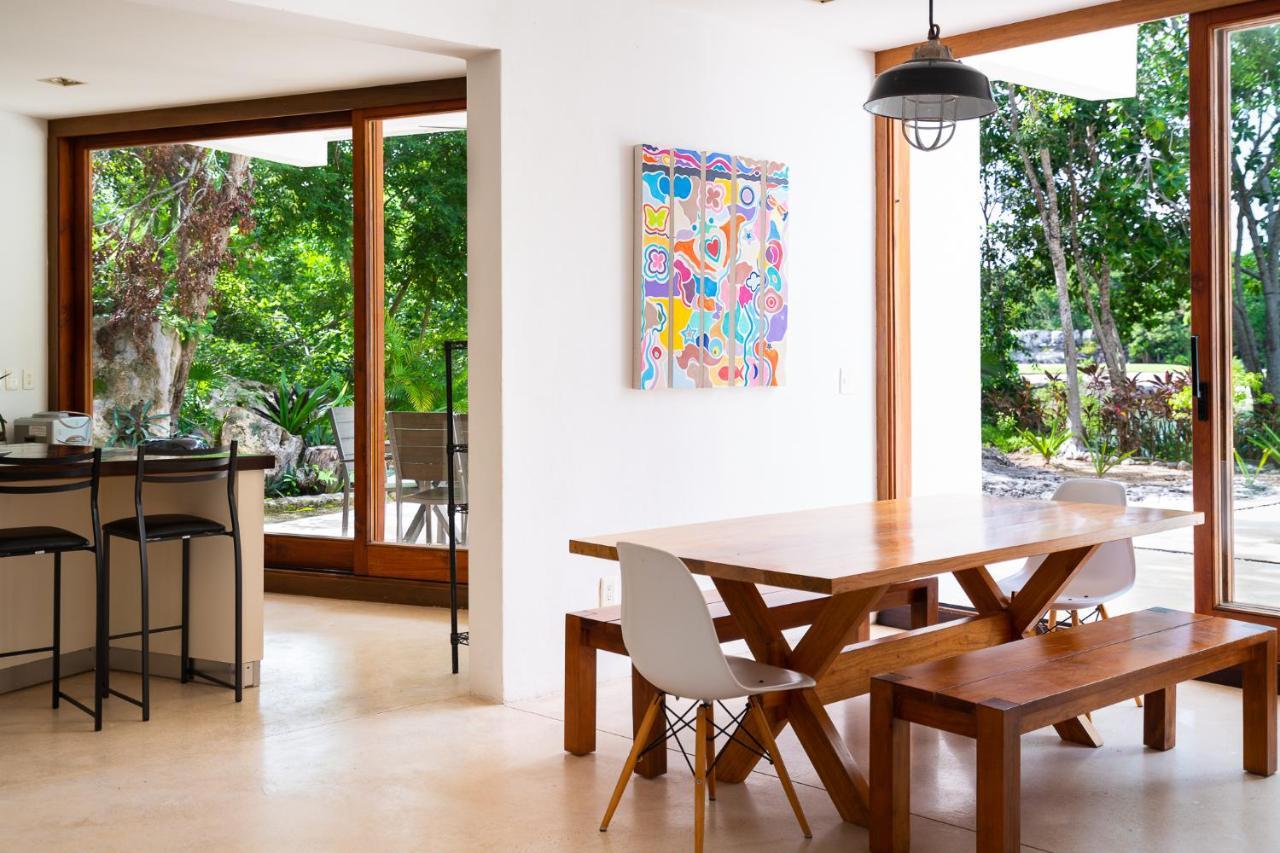 Tulum Country Club Private Villa With Pool 18 People Esterno foto