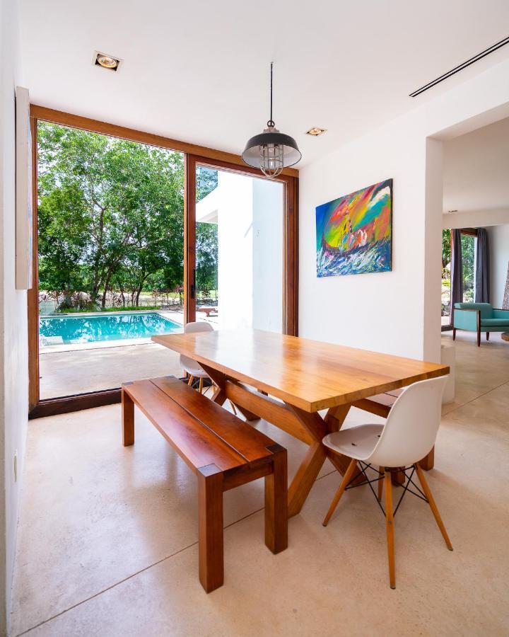 Tulum Country Club Private Villa With Pool 18 People Esterno foto